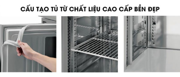 Cấu tạo bàn mát Hoshizaki RTWH70LS4