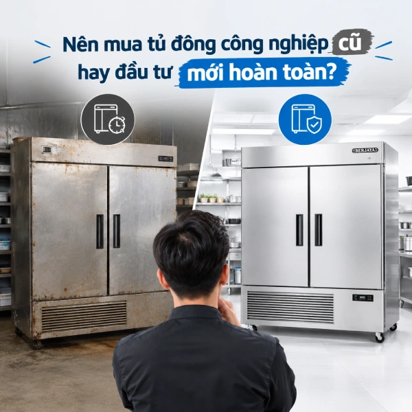 Nên mua tủ đông cũ hay mới