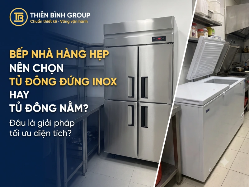 Chọn tủ đông đứng hay nằm