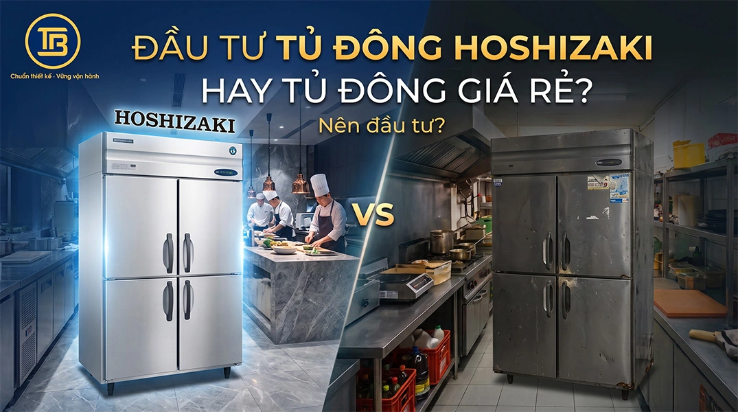 Đầu tư tủ đông Hoshizaki